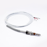 Thermocouple à filetage de sonde à aiguille à réponse rapide à usage industriel PT100 T J K Type capteur de température