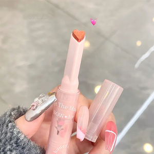 Herzform niedlichen veganen glänzenden Lip gloss Großhandel Private Label Make-up wasserdicht langlebigen koreanischen flüssigen Lippenstift