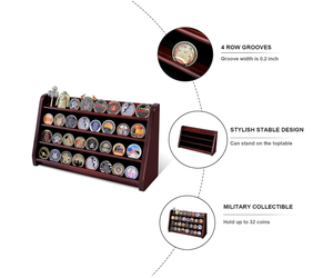 <span class=keywords><strong>Bin</strong></span> Présentoir 4 Rangées En Bois Massif <span class=keywords><strong>Coin</strong></span> Présentoir <span class=keywords><strong>Coin</strong></span> Présentoir En Bois Massif Noir - Product Image 2