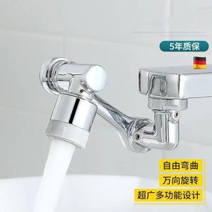 Prolongateur de <span class=keywords><strong>Robinet</strong></span> Plaqué avec Rotation <span class=keywords><strong>à</strong></span> 360 Degrés, Bras Mécanique, Aérateur Anti-éclaboussures, Économiseur d'Eau pour Lavabo de Salle de Bain et Cuisine - Product Image 5