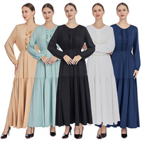 Vêtements islamiques traditionnels, robe pour femmes musulmanes, robe ample très élastique et confortable, robe modeste, robe arabe de Dubaï pour femmes