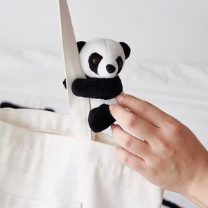 Mini Panda Clip Korte Pluche Speelgoed 31cm-50cm Ongevuld Creatieve Pop Marionet Kantoor/Woonkamer Decoratie Cultureel Cadeau - Product Image 3