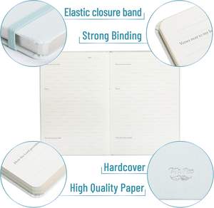 Cuaderno diario bíblico personalizado con indicaciones versículos y escrituras cuaderno <span class=keywords><strong>de</strong></span> diseño personalizado diario devocional guiado - Product Image 3