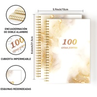 100 Expériences romantiques Drôle Date Idées Journal pour les couples, 100 CITAS JUNTOS Disfruta De 100 Momentos En Pareja