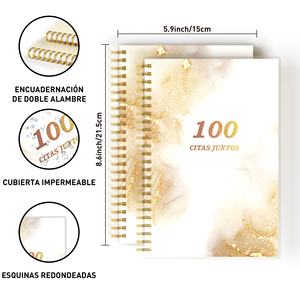 100 Experiencias románticas Fecha divertida Ideas Diario para parejas, 100 CITAS <span class=keywords><strong>JUNTOS</strong></span> Disfruta De 100 Momentos En Pareja - Product Image 5
