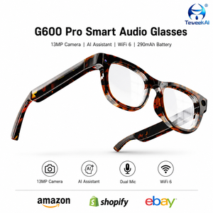 Gafas Inteligentes Portátiles G600 Pro con IA, Cámara de 13MP, Asistente de IA, Audio Direccional, Gafas de Sol Globales - Product Image 4