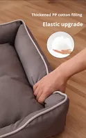 Tapis rafraîchissant imperméable et résistant aux morsures pour animaux de compagnie, motif à carreaux, lit d'été pour chien et chat, idéal pour les voyages