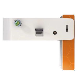<span class=keywords><strong>Escritorio</strong></span> de Oficina Moderno, <span class=keywords><strong>Minimalista</strong></span>, Duradero, Ajustable, Lacado en Blanco, Creativo, Económico, al por Mayor para Edificios de Oficinas - Product Image 5