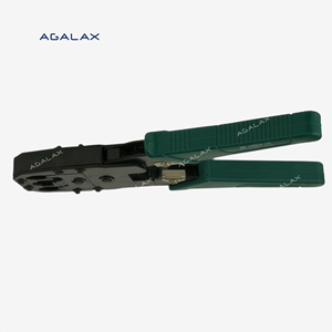 Conjunto de Testador de Cabo de Rede com Ferramenta de Crimpagem BNC RJ45, Aço Carbono, Garantia de 5 Anos, Pass Through - Product Image 3