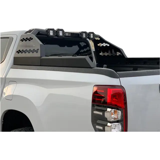 Barra de rodillos deportivos 4x4 para camioneta, barra de acero ajustable para Ford Ranger 19, venta al por mayor de fábrica