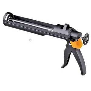 Pistola de calafetagem sem fio de plástico, 9 polegadas, selante manual para uso doméstico diy e industrial