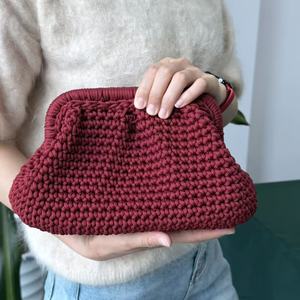 Sacs à main de luxe faits à la main pour femmes, pochettes de soirée pour mariage, sacs au crochet pour <span class=keywords><strong>femme</strong></span> - Product Image 2
