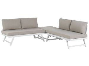 AJUNION Aluminum Modern <strong>Furniture</strong> <strong>Garden</strong> Sofa <strong>Recliner</strong> Lounge Sofa Sectional Set <strong>Garden</strong> <strong>Furniture</strong> with Coffee Table - Product Image 3