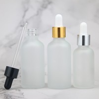 Vente en gros de flacons compte-gouttes transparents vides, flacons d'huile essentielle 10 ml, 5 ml, 15 ml, 30 ml pour cosmétiques