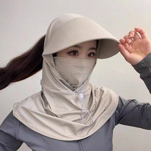 BESTELLA Masque de protection solaire intégral imperméable et anti-UV pour <span class=keywords><strong>femme</strong></span>, respirant, style <span class=keywords><strong>cagoule</strong></span> d'extérieur, protection solaire, <span class=keywords><strong>cagoule</strong></span> style image - Product Image 5