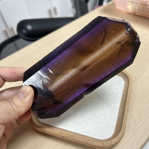 Directo de fábrica Cristal sintético Amatista Piedra preciosa Materia prima Ametrino Hidrotermal en bruto - Product Image 5