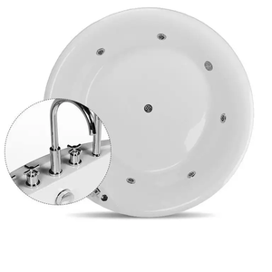 Bồn Tắm Góc Bồn Tắm Màu Trắng Độc Lập MOQ Thấp Tại Thị Trường Châu Âu - Product Image 4