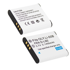 Paquete de batería de iones de litio compatible con 1400mAh <span class=keywords><strong>para</strong></span> cámaras Olympus Pentax D-Li92 <span class=keywords><strong>Casio</strong></span> - Product Image 5