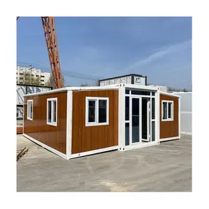 New Material Steel Structure Large Prefab House Building Expandable Container House