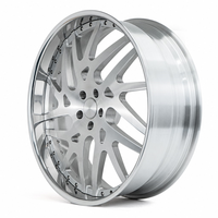 Jantes forgées sur mesure 20 22 24 pouces 2PC 5x112 5x114.3 5x120 style Maglia torsadé pour BMW M3 M4 Audi RS6 Porsche 911 Lexus LS