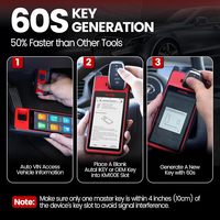 Herramienta de Programación de Llaves y Antirrobo MaxiIM KM100, 2 Llaves IKEY 60s, Generación de Llaves OBD IMMO, Aprendizaje de Llaves para el 99% de los Autos