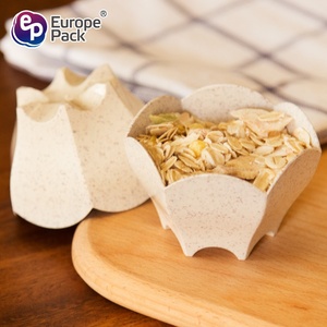 ยุโรป-Pack ผลิตภัณฑ์ดอกไม้รูปร่าง<span class=keywords><strong>พ</strong></span>ลาสติกย่อยสลายได้แฟนซีถ้วยขนมหวาน - Product Image 3