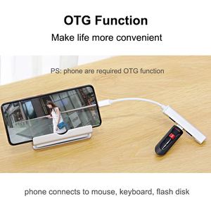 4 in 1 <span class=keywords><strong>USB</strong></span> 3.0ฮับความเร็วสูง USB3.0 OTG 4พอร์ต <span class=keywords><strong>USB</strong></span> C ฮับอะแดปเตอร์หลายตัวแยกสำหรับ Xiaomi Lenovo MacBook Pro อุปกรณ์เสริม - Product Image 2