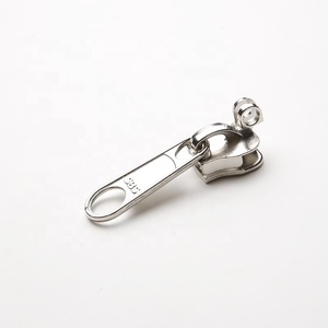 SBS 10 de haute qualité #   Tiroir à glissière à <span class=keywords><strong>double</strong></span> trou non verrouillable pour sacs en nylon, tentes, valises à roulettes, en métal - Product Image 3