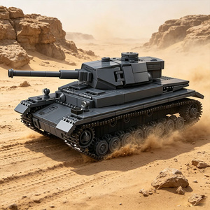 Tanque Mediano Alemán <span class=keywords><strong>Panzer</strong></span> <span class=keywords><strong>IV</strong></span> 1/35, Bloques de Construcción ABS, Vehículo Blindado, Modelo Coleccionable Histórico, Juguete Educativo - Product Image 5