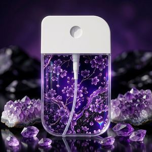 Cosmetic Essential Oil <b>Spray</b> Bottle Lightweight PE/PET Square Design Credit Card Size Keychain Washable Customizable - Product Image 2