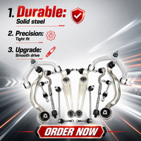 Kit de Brazos de Control de Suspensión Delantera de Alta Calidad para BMW X5 E70 X6 E71, Juego Completo de Brazos en Y