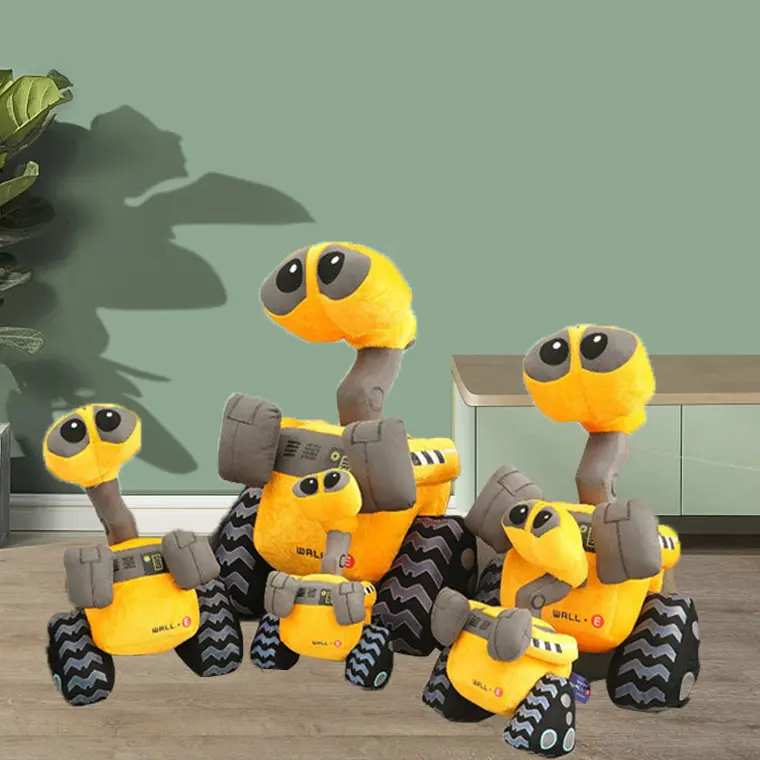 Hot Bán Đa Kích Thước WALL-E S Của Sáng Tạo Velhicle Robot Nhồi Peluche Cartppn Ngoại Vi Rag Kids' Giáo Dục Juguetes