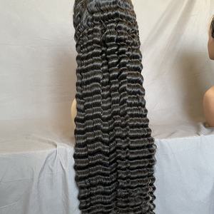 Perruque Lace Front en Cheveux Humains, Cuticules Alignées, Ondulations Profondes, Anti-Chute et Anti-Emmêlement Garantis, Perruque Lace Front en Cheveux de Vison - Product Image 5