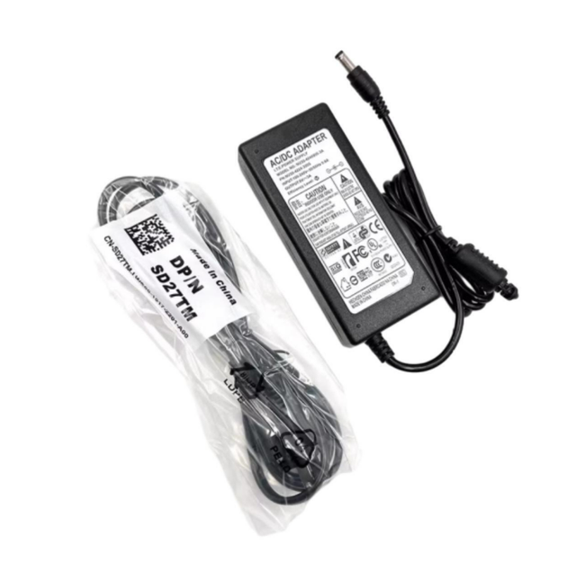 Original SD27TM Power Adapter for Dell Cable DC Cable Black 45W