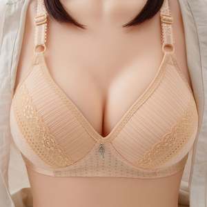 Reggiseni Taglie Forti all'Ingrosso per Donne, <span class=keywords><strong>Reggiseno</strong></span> <span class=keywords><strong>in</strong></span> <span class=keywords><strong>Cotone</strong></span> Taglia Grande, Coppa Intera con <span class=keywords><strong>Ferretto</strong></span> e Pizzo, <span class=keywords><strong>Reggiseno</strong></span> Imbottito Grande con Pizzo - Product Image 4
