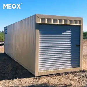 MEOX 20 40FT ucuz özelleştirilmiş fabrika özelleştirilmiş sevk 3 deklanşör panjur kapılar depolama kargo konteyneri