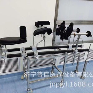 Mobile Wheeled Lower Limb Traction <b>Frame</b> For Hospital Orthopedic Use Carbon Fiber Material Manual Operation - Product Image 1