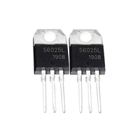 Dianxian Nouveau S6025L S6025 25A 600V TO-220 Thyristor de puissance industriel redresseur
