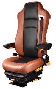 Sièges de camionneur à suspension pneumatique confortables, sièges de <span class=keywords><strong>camion</strong></span> universels en cuir avec ventilation et chauffage, excellent rapport qualité-prix - Product Image 4