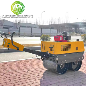 Mini Compacteur Vibratoire à Double Tambour de 3 Tonnes pour Asphalte, Béton, Ciment et Revêtements Routiers – Composants Essentiels du Moteur et de la Pompe - Product Image 1