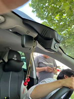 Caméra de tableau de bord et enregistreur vidéo de voiture dissimulé pour BYD Dolphin Hatchback Yuan PLUS SUV, vision nocturne, WDR, capteur G, double objectif, WiFi