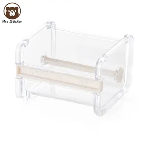 Transparente Visible escritorio Multi cinta adhesiva decorativa Washi de dispensador de cinta cortador rollo de cinta titular
