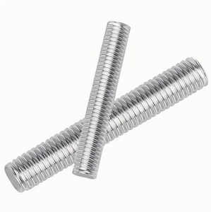 M6X40 bullone a perno completamente filettato <span class=keywords><strong>DIN</strong></span> <span class=keywords><strong>975</strong></span> 304 resistenza in acciaio inossidabile fornito direttamente dal produttore ferro zincato completamente - Product Image 1