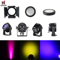 Projecteur LED Slim 7X15W RGBW UV IP65 Étanche Plat 4 en 1 DMX512 Corps en Aluminium Laveurs Muraux Extérieurs Rgbwa