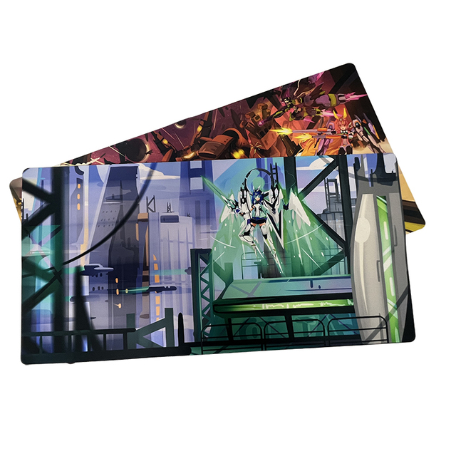 Digital Printing Template Desk Rubber Computer Mouse Pad Custom logo Sublimation Printing Keyboard Gaming Mat Mouse Pad Large