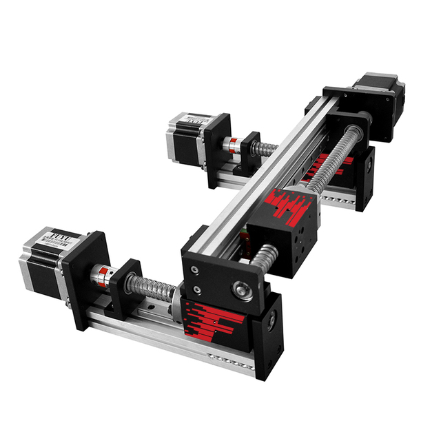 Multi-axis Ball Screw Linear Positioning System XYZ Gantry Robot Arm