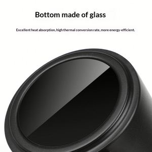 Produit en gros : Tasse à café en céramique intelligente à chargement sans fil rapide 15W avec thermostat et isolation thermique pour usage au bureau - Product Image 3