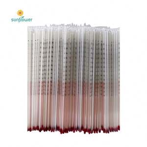 Termômetro líquido de mercúrio padrão, livre de mercúrio, azul, laboratório, vidro-haste - Product Image 6