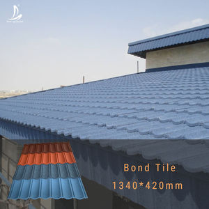 <span class=keywords><strong>Liste</strong></span> de prix des matériaux de construction de maisons Tuiles de toit en acier revêtues de pierre légères et colorées, dernières tendances - Product Image 6