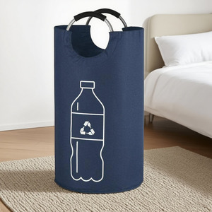 Công suất lớn 82L hộ gia đình gấp giặt cản trở quần áo bẩn lưu trữ giỏ với nhôm xử lý lưu trữ Thùng - Product Image 5